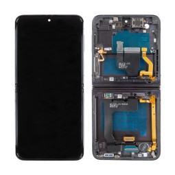 Дисплей для Samsung Galaxy Z Flip4 (F721B) модуль внутренний 6.7" Серый - Сервисный Оригинал