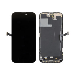 Дисплей для iPhone 14 Pro Max (A2895) в сборе с тачскрином Черный - OR (Снятый, заменено стекло и тачскрин)
