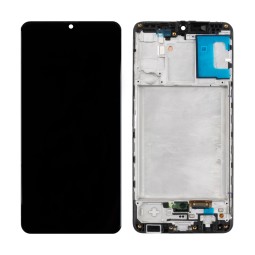 Дисплей для Samsung Galaxy A31 (A315F) модуль с рамкой Черный - Сервисный Оригинал