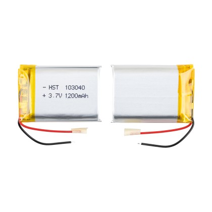 Аккумулятор универсальный 103040p 3,7v Li-Pol 1200 mAh (10*30*40 mm)