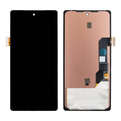 Дисплей для Google Pixel 7a (GHL1X) в сборе с тачскрином Черный - (Soft OLED)