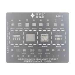 BGA трафарет XZZ Snapdragon 778G/Dimensity 900 для Huawei Honor 50/50 Pro/50 SE