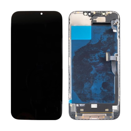 Дисплей для iPhone 12 Pro Max (A2411) в сборе с тачскрином Черный - OR (SP) (с верификацией “Новая запчасть”)