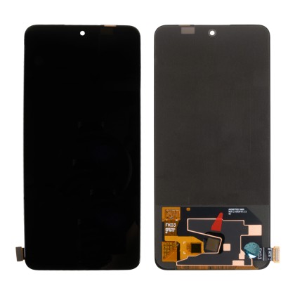 Дисплей для Realme 14 5G/14T 5G/P3 5G (RMX5070/RMX5078/RMX5079) в сборе с тачскрином Черный - (OLED) (Full HD, 450 Кд/м²)