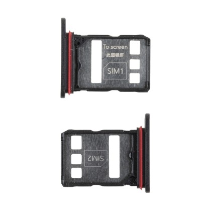 Держатель SIM для Huawei Nova 14/14 Pro (TLR-AL00/MIA-AL00) Черный