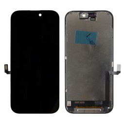 Дисплей для iPhone 17 (A3520) в сборе с тачскрином Черный - (In-Cell, Full HD, 120 Гц) (площадка под IC)