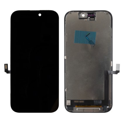 Дисплей для iPhone 17 (A3520) в сборе с тачскрином Черный - (In-Cell, Full HD, 120 Гц) (площадка под IC)