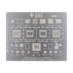 BGA трафарет XZZ Snapdragon 865/Exynos 990 для Samsung S20
