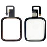 Стекло для переклейки Apple Watch 6 (40 мм) в сборе с тачскрином и OCA пленкой Черный - OR (Mitsubishi)