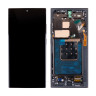 Дисплей для Samsung Galaxy S24 Ultra (S928B) модуль с рамкой Черный - (Soft OLED, Full Size, QHD+, 500 Кд/м²)
