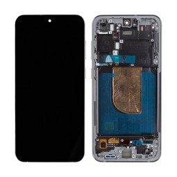 Дисплей для Samsung Galaxy S23 FE (S711B) модуль с рамкой Черный - Сервисный Оригинал