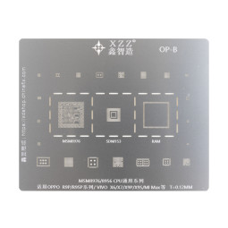 BGA трафарет XZZ MSM8976 CPU