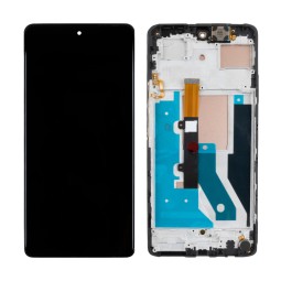 Дисплей для Tecno Pova 6 Pro 5G (LI9) модуль с рамкой Черный - OR