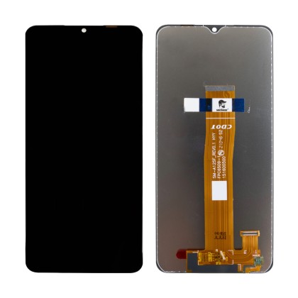 Дисплей для Samsung Galaxy A12 (A125F) в сборе с тачскрином Черный Mecanico - AMP