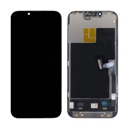 Дисплей для iPhone 13 Pro (A2640) в сборе с тачскрином Черный - DD (Soft OLED, Full HD, 120 Гц) (с верификацией = с привязкой без ошибки)
