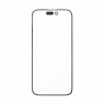 Стекло для переклейки iPhone 15 Pro (A3102) с OCA пленкой Черный - OR (Feaglet)