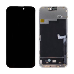 Дисплей для iPhone 15 Pro Max (A3106) в сборе с тачскрином Черный - DD (Soft OLED, Full HD, 120 Гц) (с верификацией = с привязкой без ошибки)