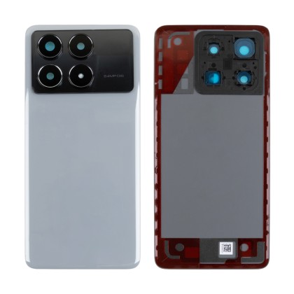 Задняя крышка для Xiaomi Poco X6 Pro 5G (2311DRK48G) Серый - Премиум