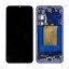 Дисплей для Samsung Galaxy S25+ (S936B) модуль с рамкой Синий - (OLED) (Full Size)