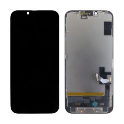 Дисплей для iPhone 14 (A2883) в сборе с тачскрином Черный - DD (Soft OLED, Full HD) (с верификацией = с привязкой без ошибки)