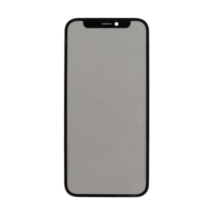 Стекло для переклейки iPhone 12 mini (A2399) с OCA пленкой + поляризационная пленка Черный
