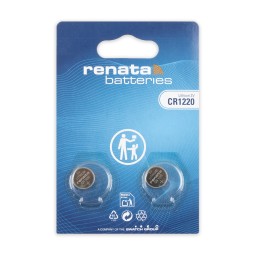 Батарейка CR1220 Renata Lithium 3V (2 шт. в блистере)