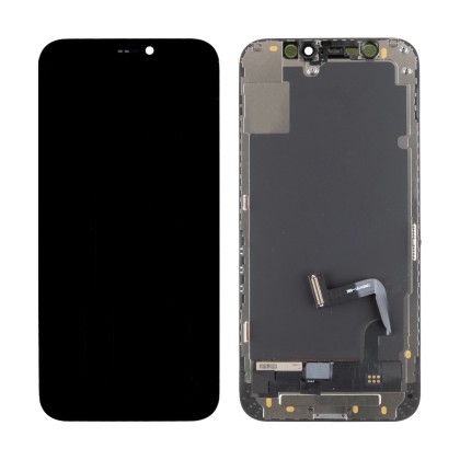 Дисплей для iPhone 12 mini (A2399) в сборе с тачскрином Черный - JCID (Hard OLED, Full HD) (с верификацией = с привязкой без ошибки)
