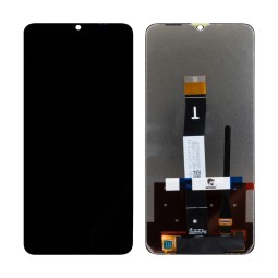 Дисплей для Xiaomi Redmi 12C/Poco C55 (22120RN86G) в сборе с тачскрином Черный Mecanico - AMP