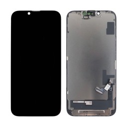 Дисплей для iPhone 14 (A2883) в сборе с тачскрином Черный - JCID (Hard OLED, Full HD) (с верификацией = с привязкой без ошибки)