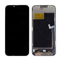 Дисплей для iPhone 13 Pro Max (A2645) в сборе с тачскрином Черный - JCID (Hard OLED, Full HD, 120 Гц) (с верификацией = с привязкой без ошибки)