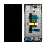 Дисплей для Xiaomi Poco X5 Pro 5G/Redmi Note 12 Pro 5G (22101320G/22101316C/22101316I/22101316G) модуль с рамкой Черный - OR
