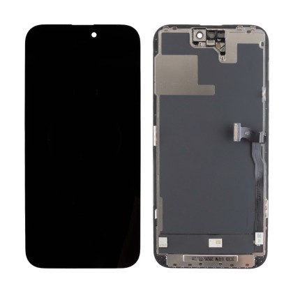 Дисплей для iPhone 14 Pro Max (A2895) в сборе с тачскрином Черный - JCID (Hard OLED, Full HD, 120 Гц) (с верификацией = с привязкой без ошибки)