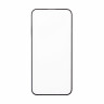 Защитное стекло "Стандарт" для iPhone 15 Plus Черный (Полное покрытие)