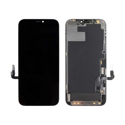 Дисплей для iPhone 12/12 Pro (A2403/A2407) в сборе с тачскрином Черный - OR (Снятый, заменено стекло и тачскрин)