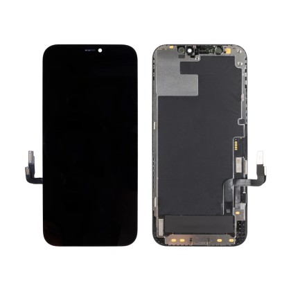 Дисплей для iPhone 12/12 Pro (A2403/A2407) в сборе с тачскрином Черный - OR (Снятый, заменено стекло и тачскрин)