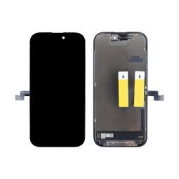 Дисплей для iPhone 16 Pro (A3293) в сборе с тачскрином Черный - (In-Cell, Full HD, 120 Гц) (площадка под IC)