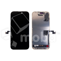 Дисплей для iPhone 16 Pro (A3293) в сборе с тачскрином Черный - OR100 (rev. LG) (Снятый, без ремонта)
