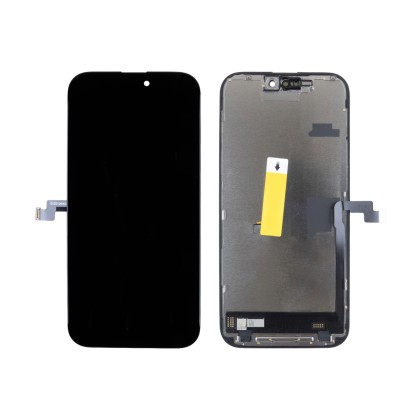Дисплей для iPhone 16 Pro Max (A3296) в сборе с тачскрином Черный - (In-Cell, Full HD, 120 Гц) (площадка под IC)