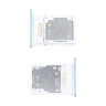 Держатель SIM для Xiaomi Redmi Note 14 4G (24117RN76O/24117RN76G) Голубой