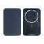 Задняя крышка для iPhone 17 Pro Max (A3526) Синий (стекло, монолит, MagSafe, логотип) - Премиум