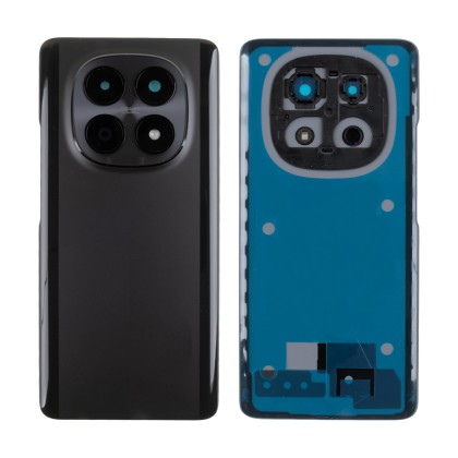 Задняя крышка для Xiaomi Poco M8 5G (25118PC98G) Черный - Премиум