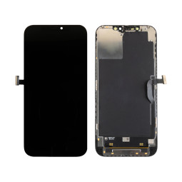 Дисплей для iPhone 12 Pro Max (A2411) в сборе с тачскрином Черный - OR (Снятый, заменено стекло и тачскрин)