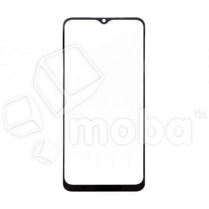 Стекло для переклейки Realme C31 (RMX3501) в сборе с OCA пленкой Черный - OR (Mitsubishi)