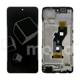 Дисплей для Tecno Spark 30 4G (KL6) модуль с рамкой Черный - OR