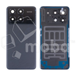 Задняя крышка для Xiaomi Poco F6 Pro (23113RKC6G) Черный - Премиум