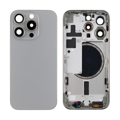 Корпус для iPhone 15 Pro (A3102) (1 Sim) Серый - Премиум