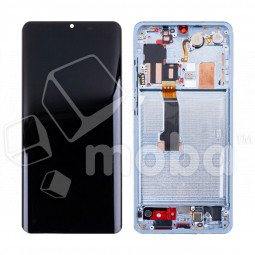 Дисплей для Huawei P30 Pro (VOG-L29) модуль с рамкой Голубой - OR (SP)