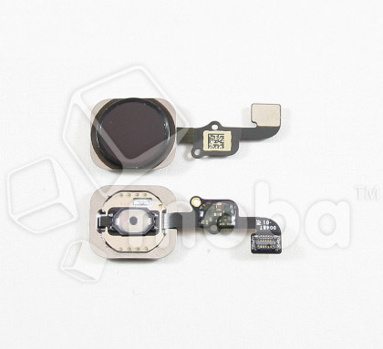 Шлейф для iPhone 6S/6S Plus на кнопку HOME в сборе Черный