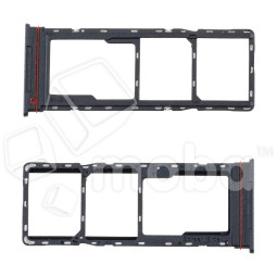 Держатель SIM для Tecno Spark 40 (KM5n) Черный