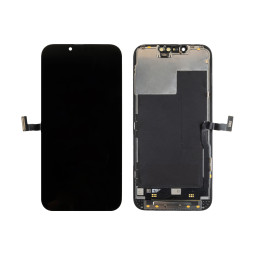 Дисплей для iPhone 13 Pro (A2640) в сборе с тачскрином Черный - OR (Снятый, заменено стекло и тачскрин)